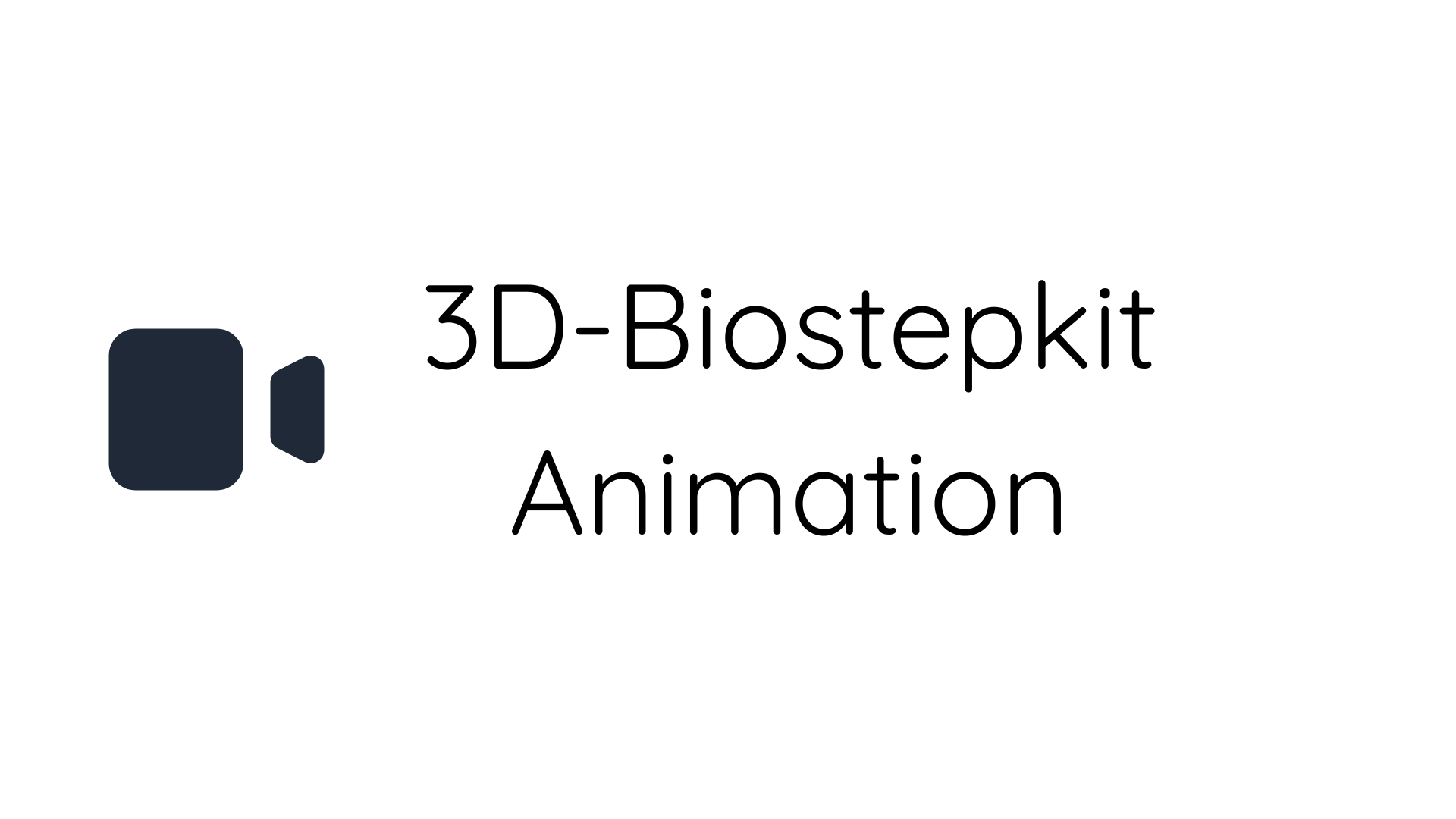 3D-Biostepkit Animation Thumbnail