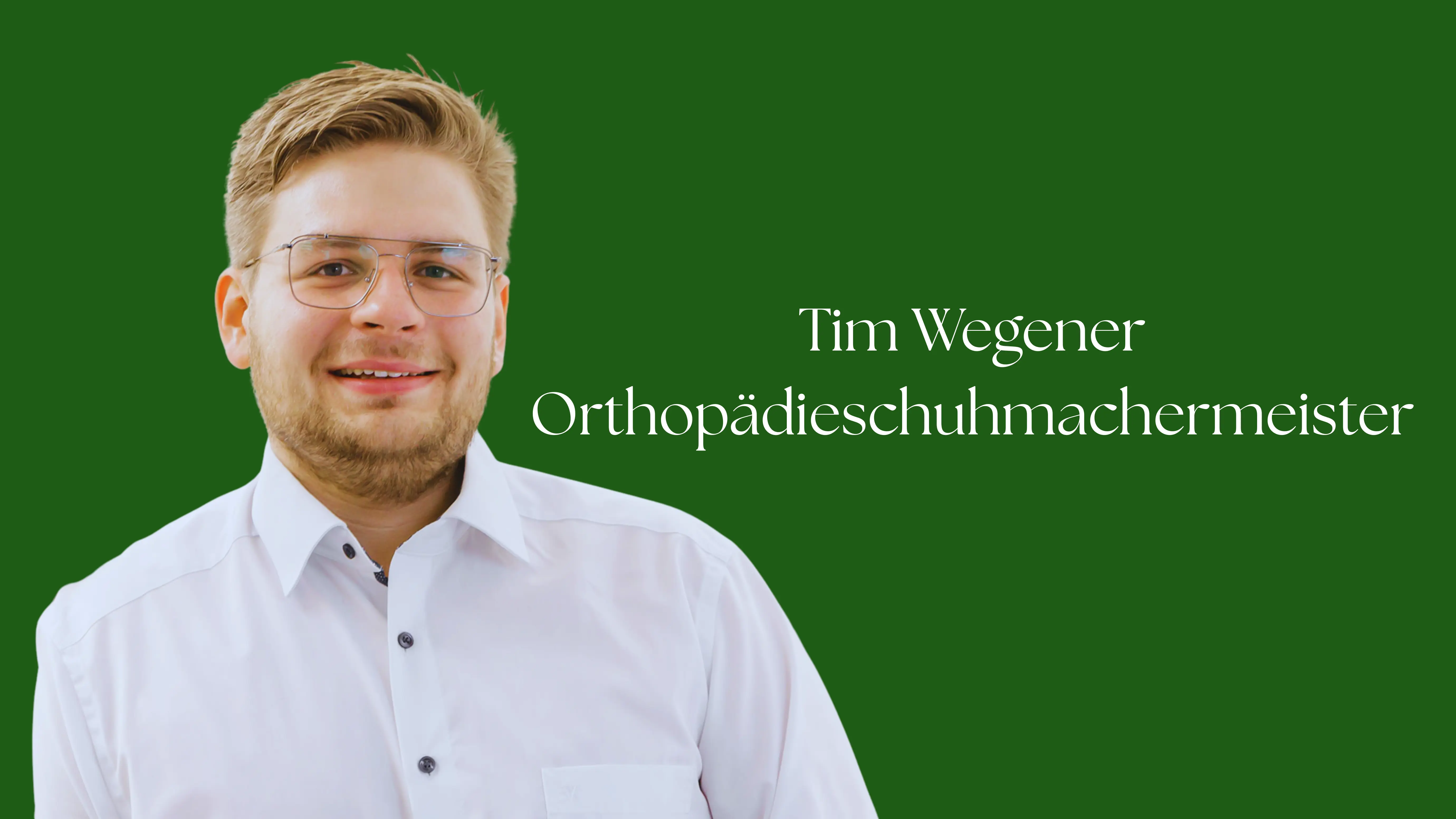 Bild von Tim Wegener, Orthopädieschuhmacher